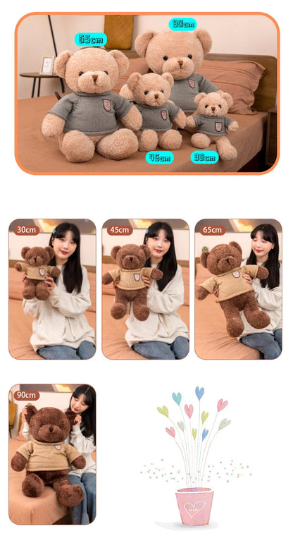 80/100Cm LOVE Bear Giant Stuffed Bear