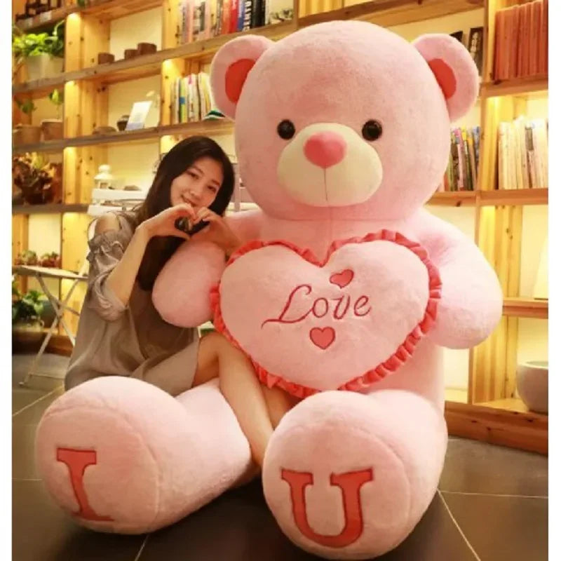 80/100Cm LOVE Bear Giant Stuffed Bear